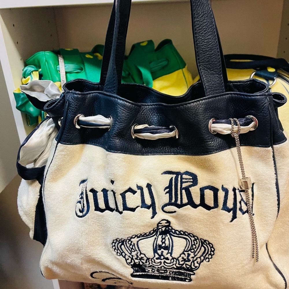 Black and Cream Tote Bag